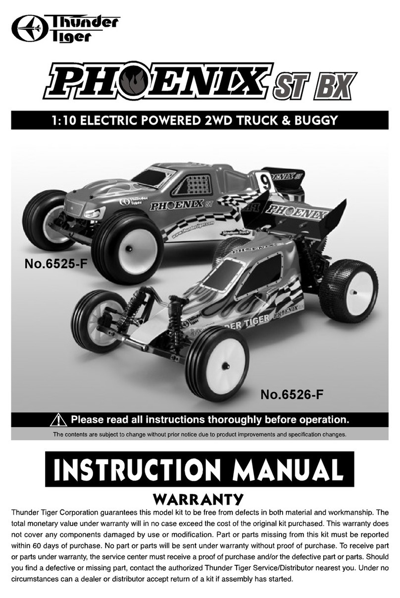 THUNDER TIGER PHOENIX ST User manual THUNDER TIGER PHOENIX ST User manual