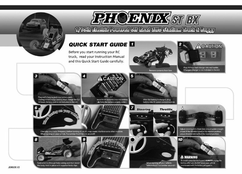 THUNDER TIGER PHOENIX ST BX User manual