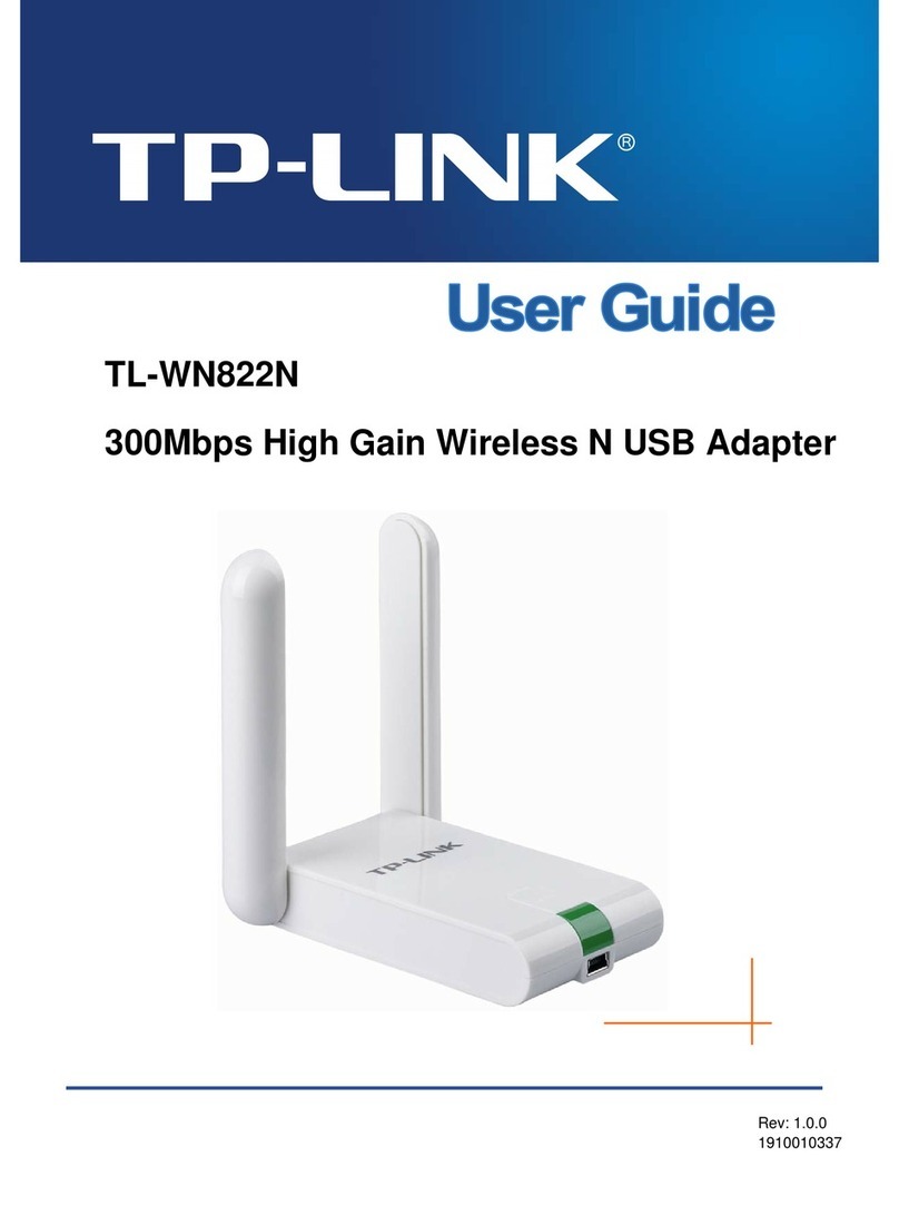 TP-Link TL-WN822N user guide TP-Link TL-WN822N user guide