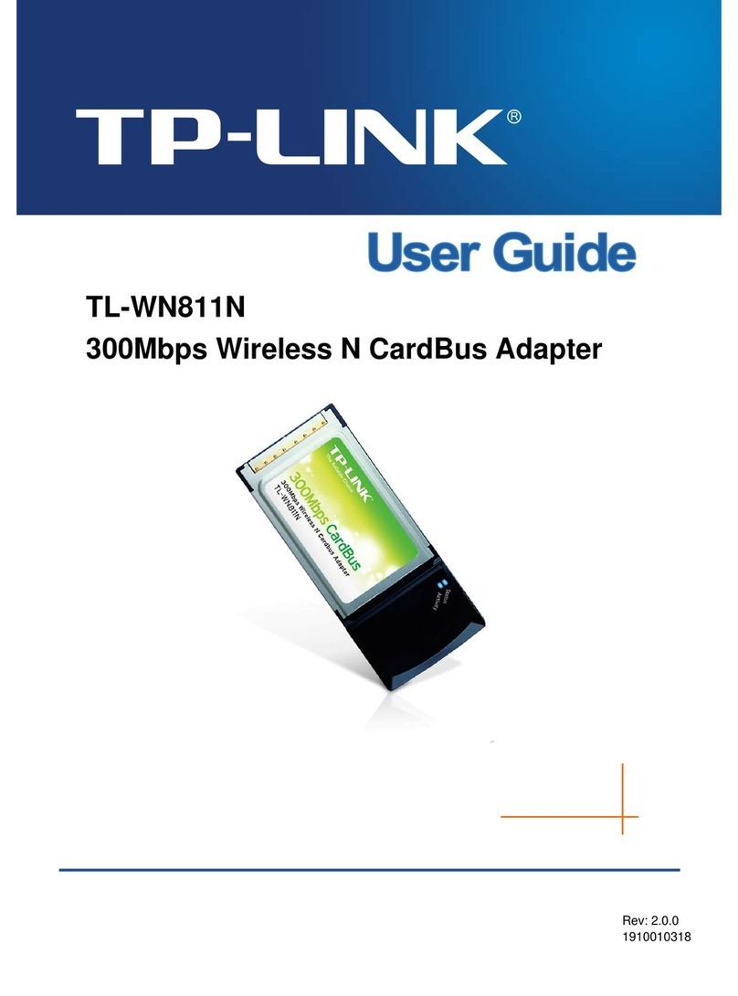 TP-Link TL-WN811N User manual