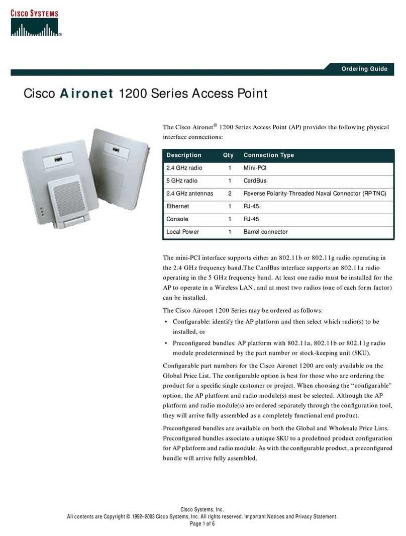 Cisco AIR-LMC352 User manual Cisco AIR-LMC352 User manual