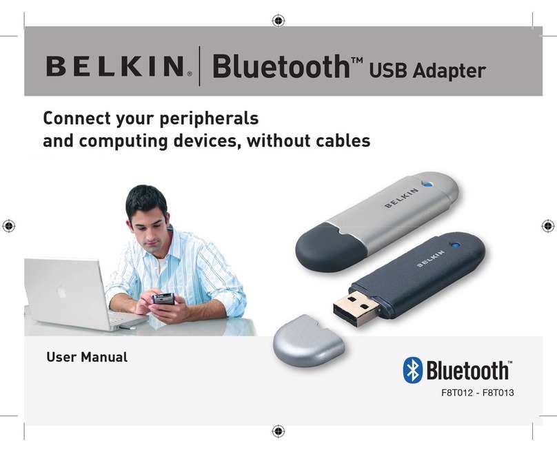 Belkin F8T013UK User manual