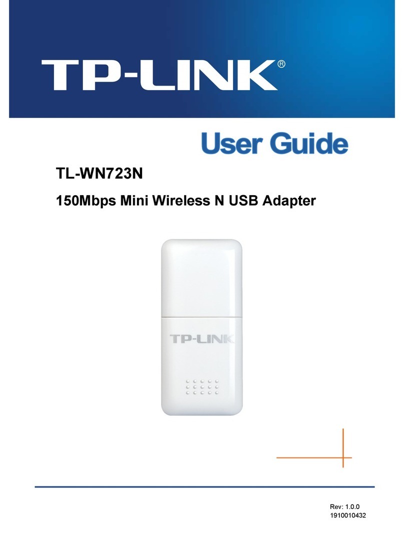 TP-Link TL-WN723N User manual