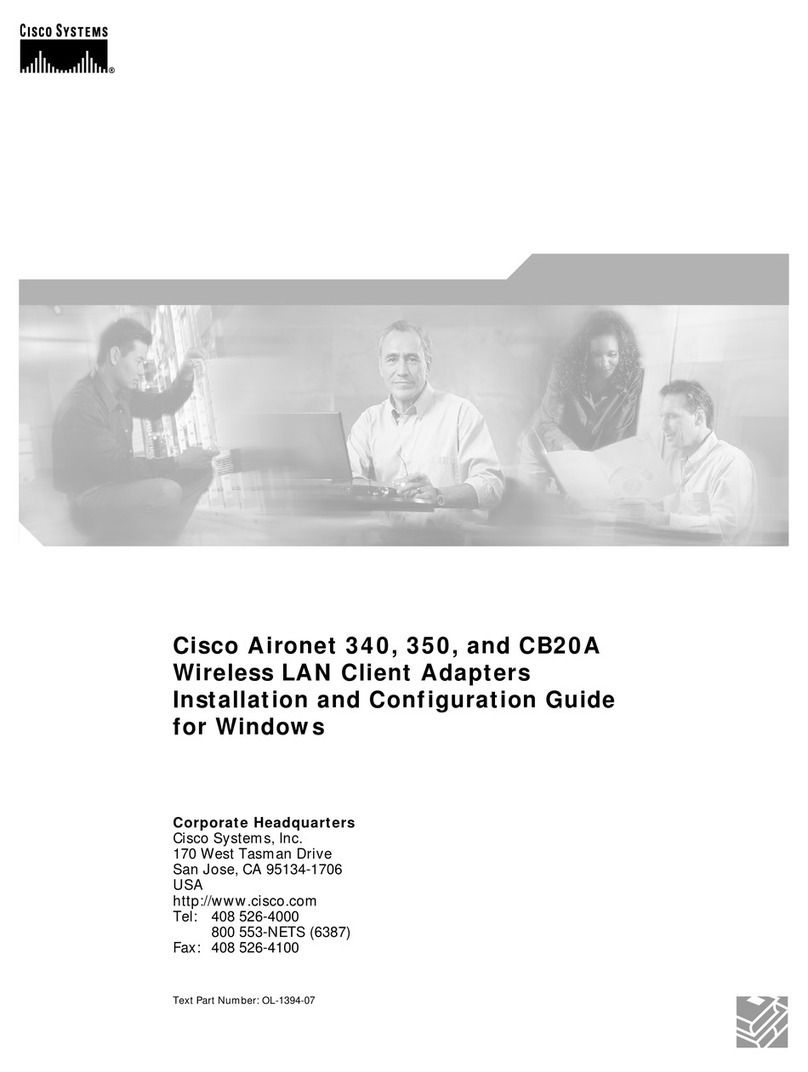 Cisco AIR-PCI340 Operator's manual