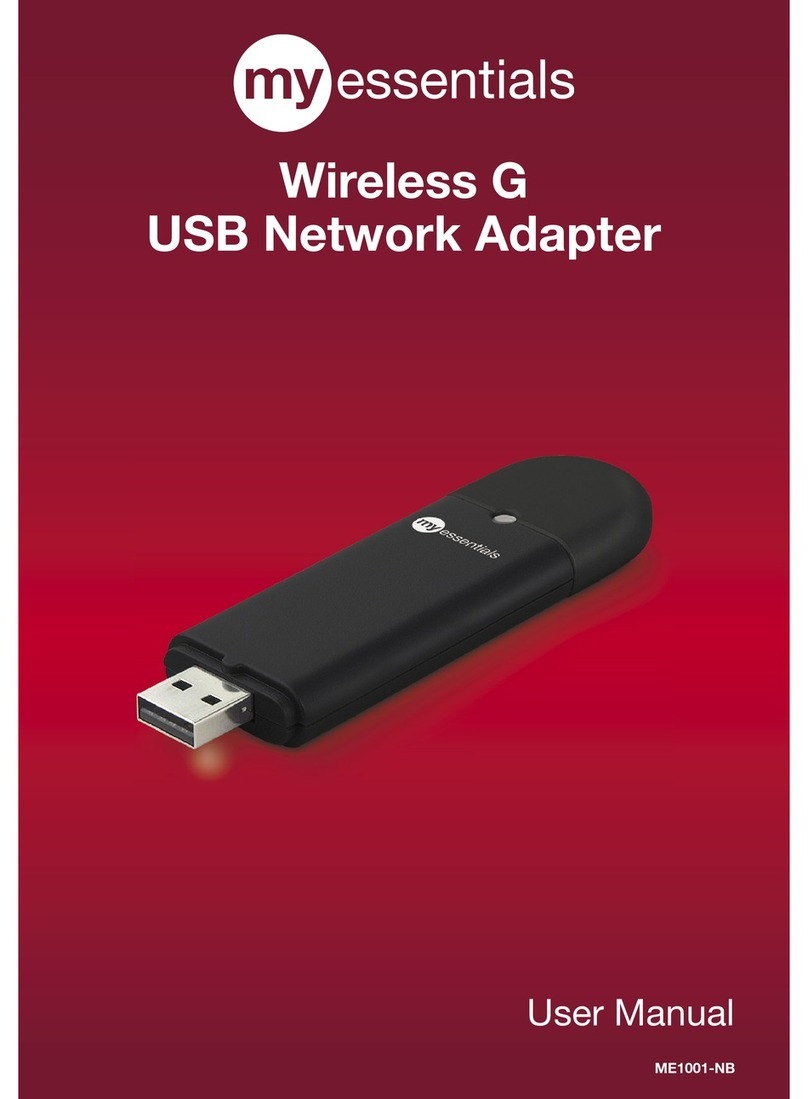 MyEssentials ME1001-USB user manual