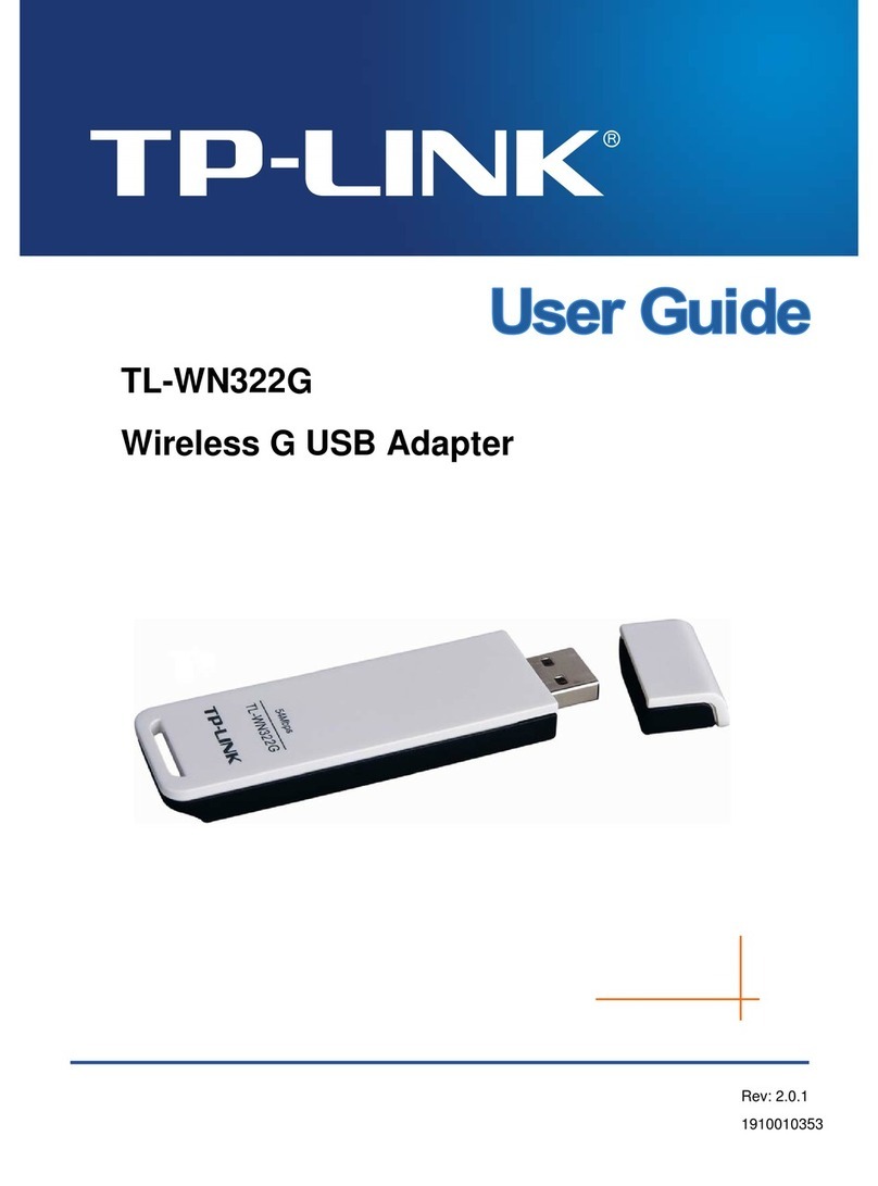TP-Link TL-WN322G user guide