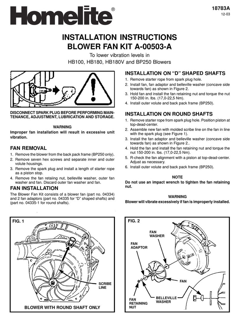 Homelite 18783A User manual Homelite 18783A User manual