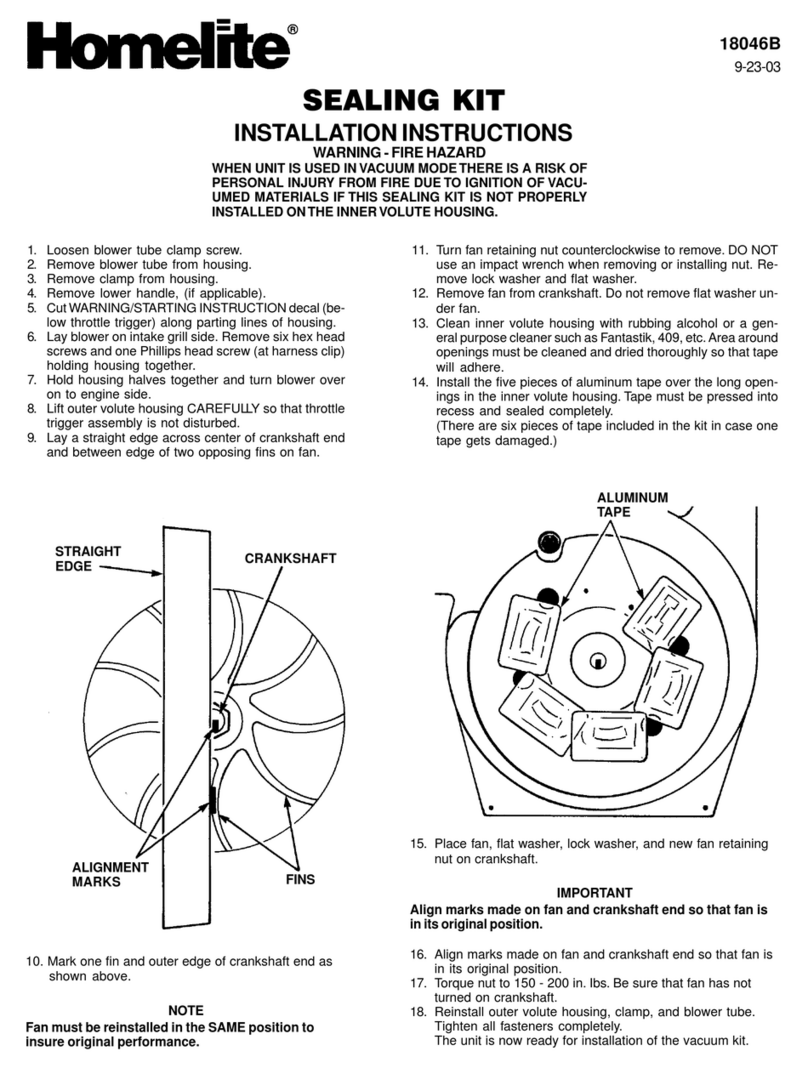 Homelite 18046B User manual Homelite 18046B User manual