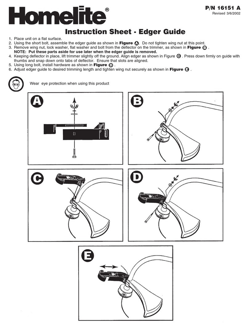 Homelite 16151A User manual Homelite 16151A User manual