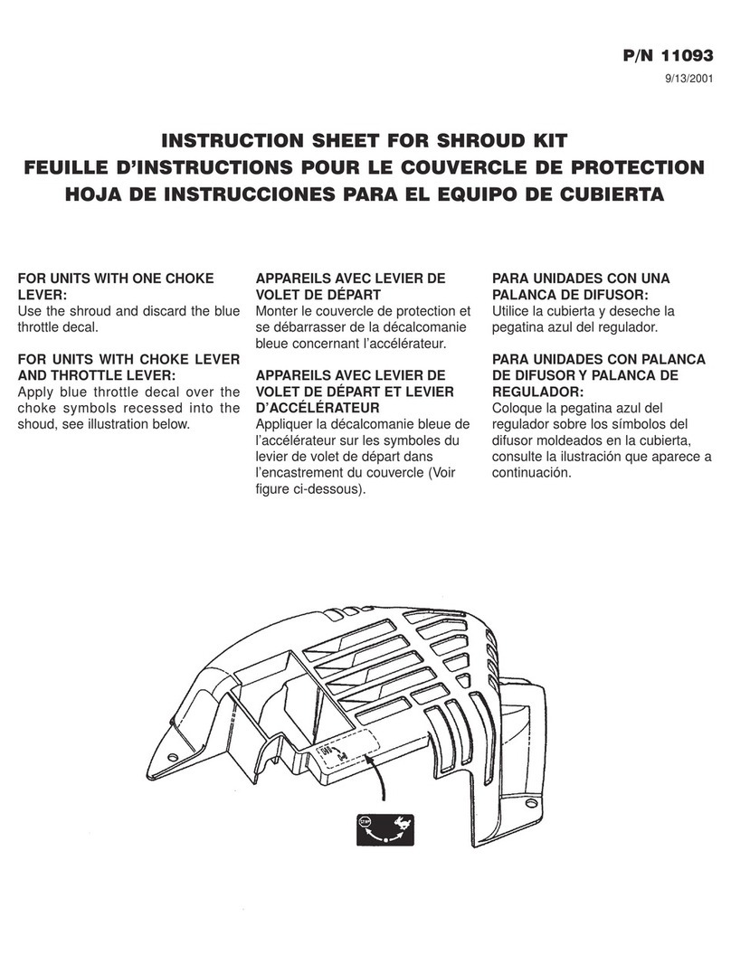 Homelite 11093 User manual Homelite 11093 User manual