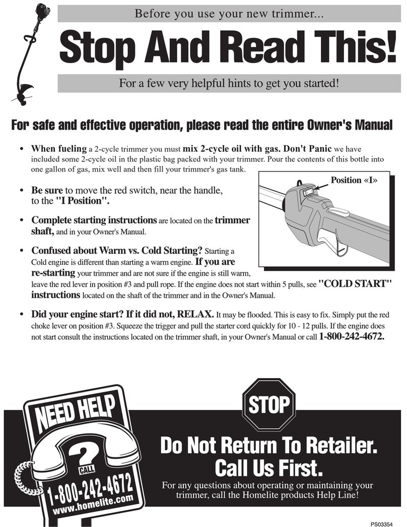 Homelite PS03354 User manual