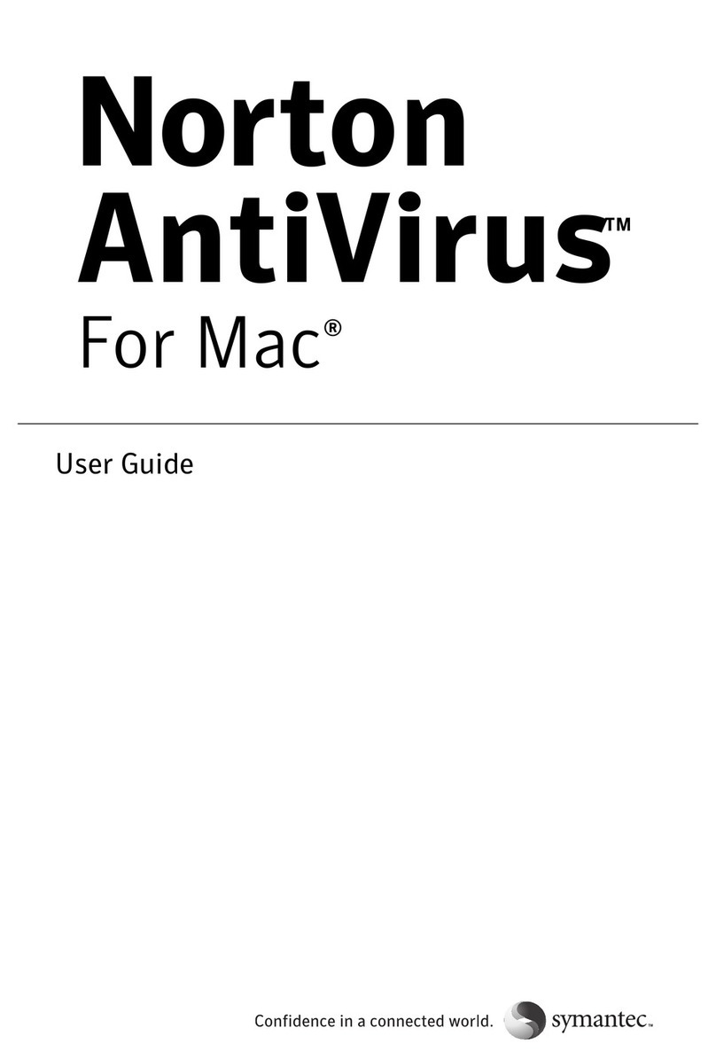 Symantec ANTIVIRUS - V 11.0 FOR MAC user guide