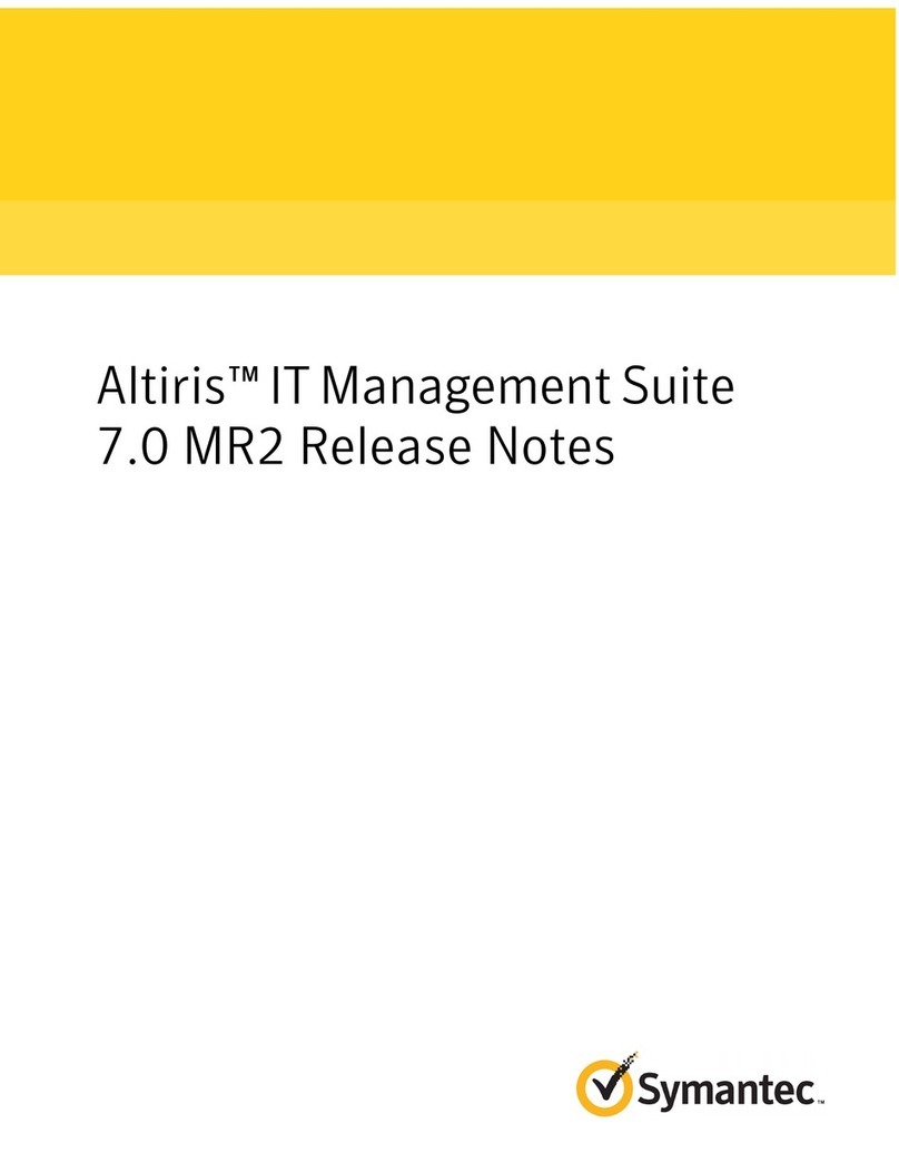 Symantec ALTIRIS IT MANAGEMENT SUITE 7.0 MR2 - S Instruction Manual