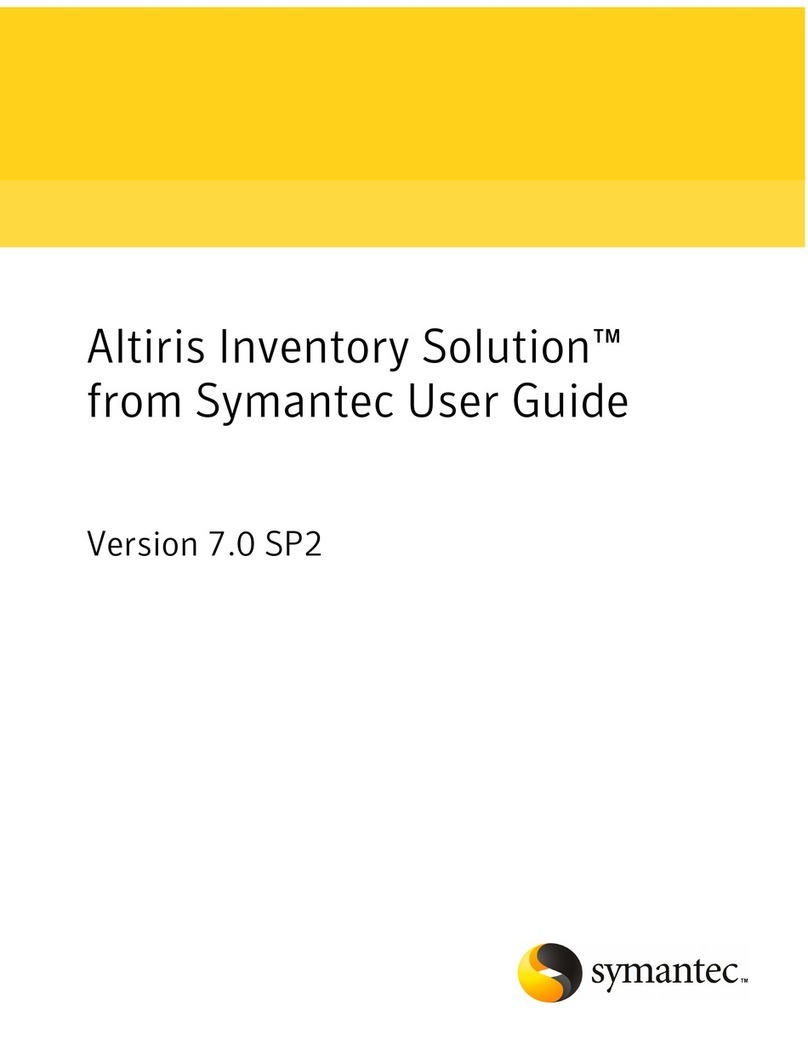 Symantec ALTIRIS CLIENT MANAGEMENT SUITE 7.0 SP2 -... User manual