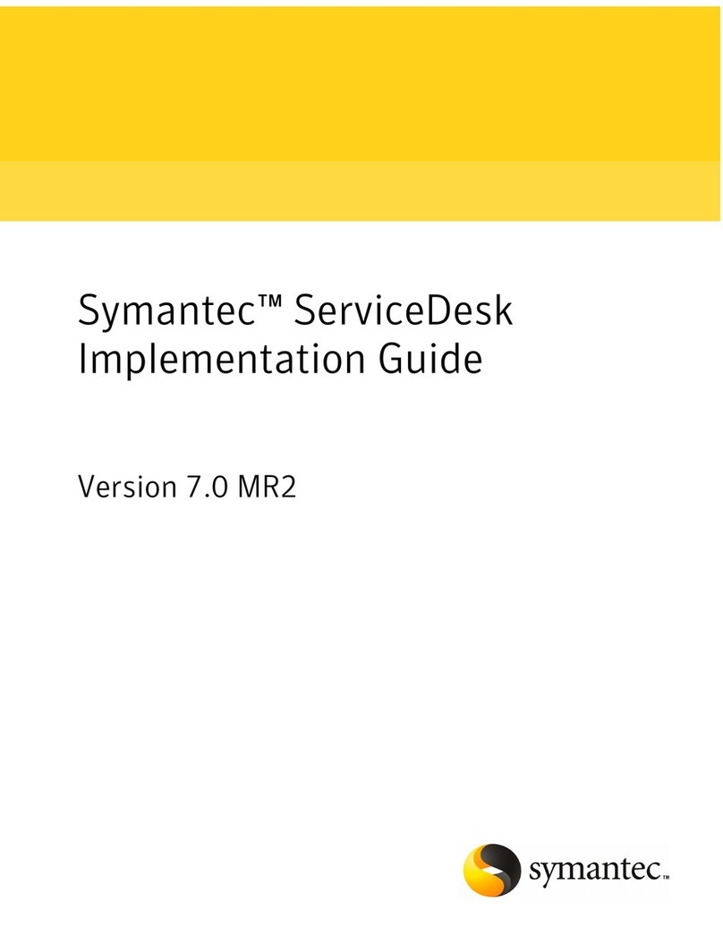 Symantec SERVICEDESK 7.0 MR2 - IMPLEMENTATION GUIDE... Implementation guide