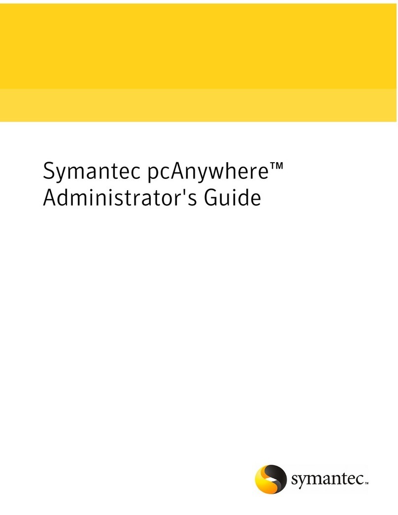 Symantec PCANYWHERE - V12.5 Service manual