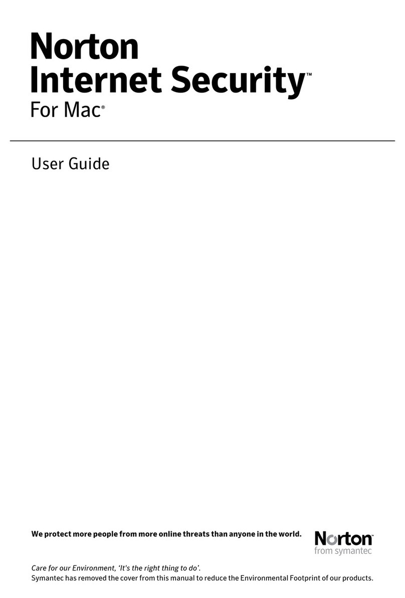Symantec NORTON INTERNET SECURITY - FOR MAC V4 User manual