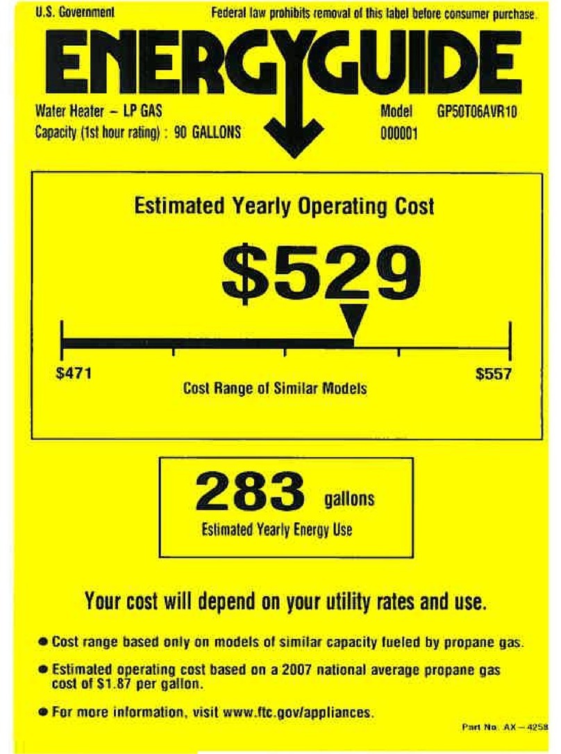 GE GP50T06AVR Assembly instructions