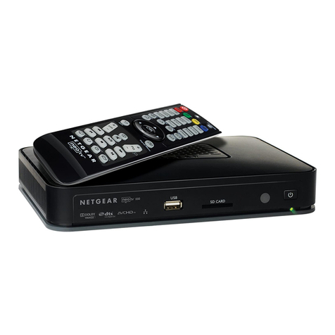 NETGEAR NTV550 - Ultimate HD Media Player User manual