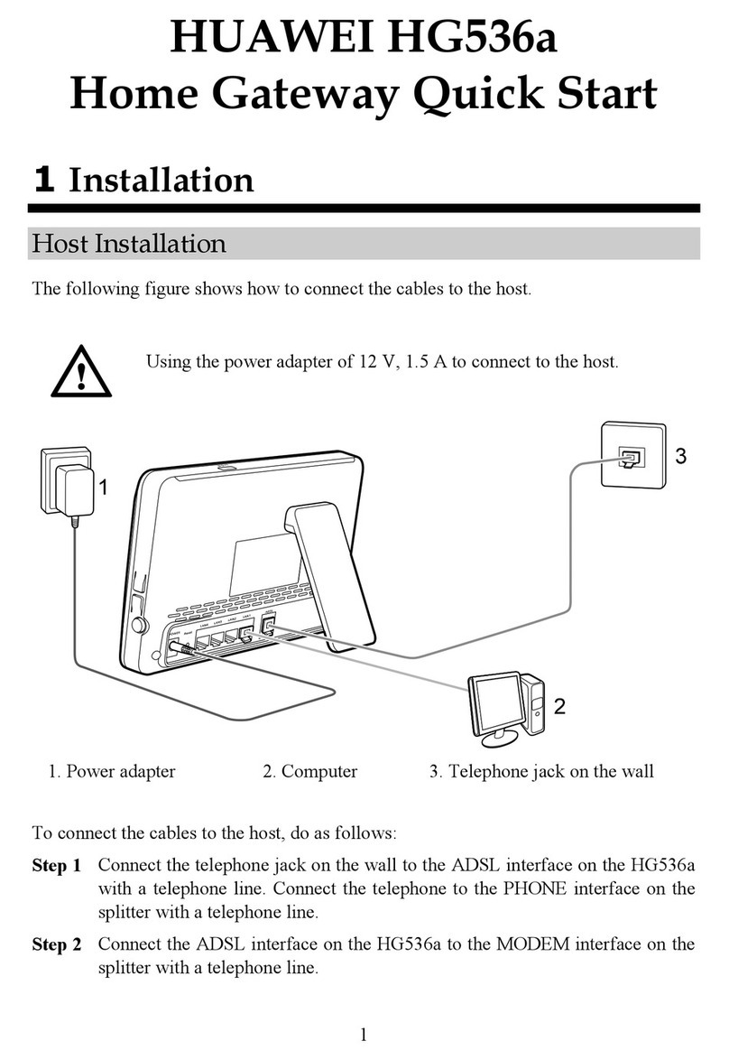 Huawei HG536a User manual