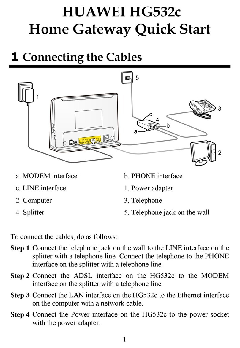 Huawei HG532c User manual