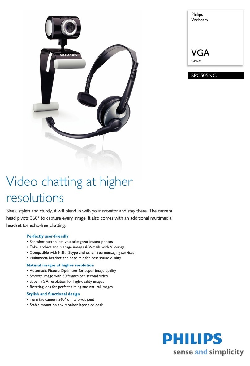 Philips SPC505NC User manual