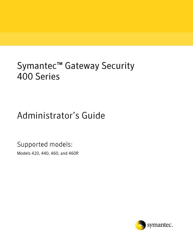 Symantec 460R - Gateway Security Administrator's guide