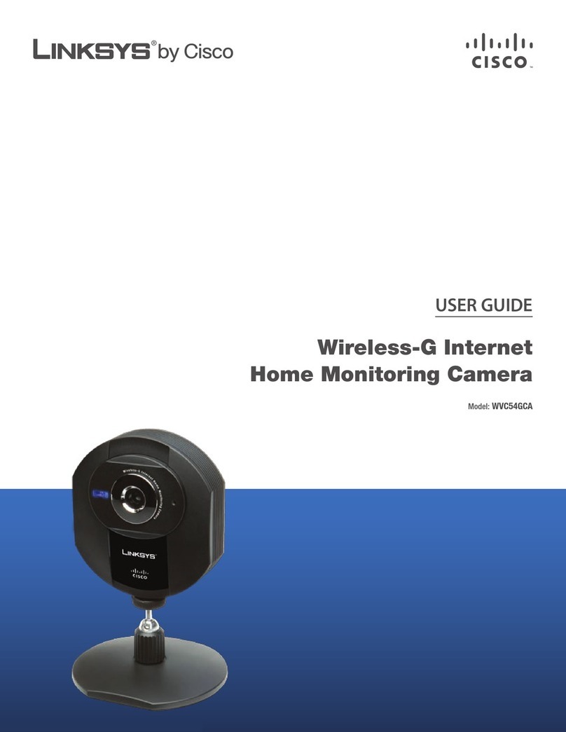 Linksys WVC54GCA-RM - Wireless-G Internet Home Monitoring Camera... user guide