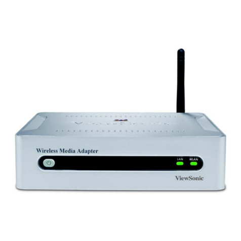 ViewSonic WMA100 - Wireless Media Adapter user guide