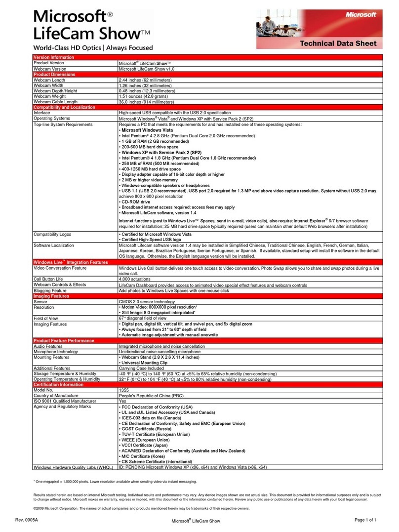 Microsoft RLA-00002 Instruction Manual