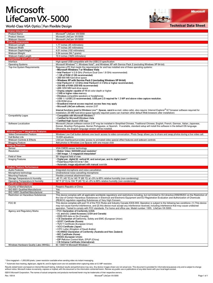 Microsoft RKA-00001 Instruction Manual