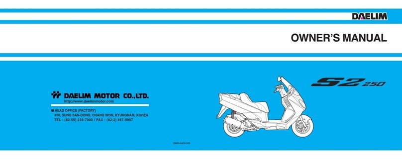 DAELIM S2 250 - User manual