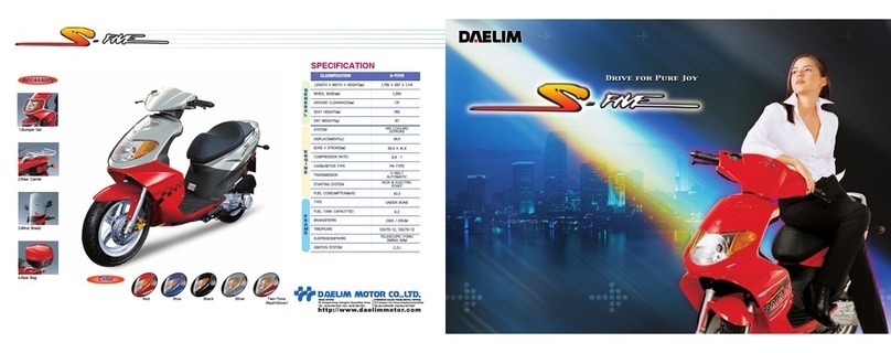DAELIM S-FIVE - User manual