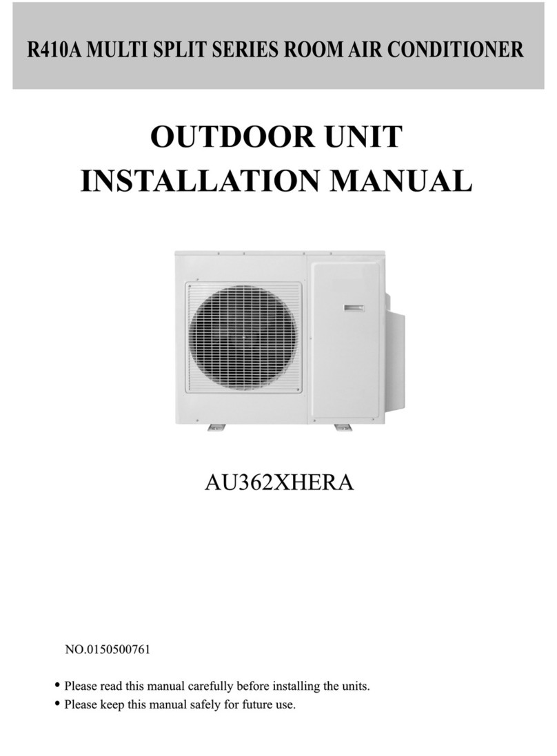 Haier AU362XHERA installation manual