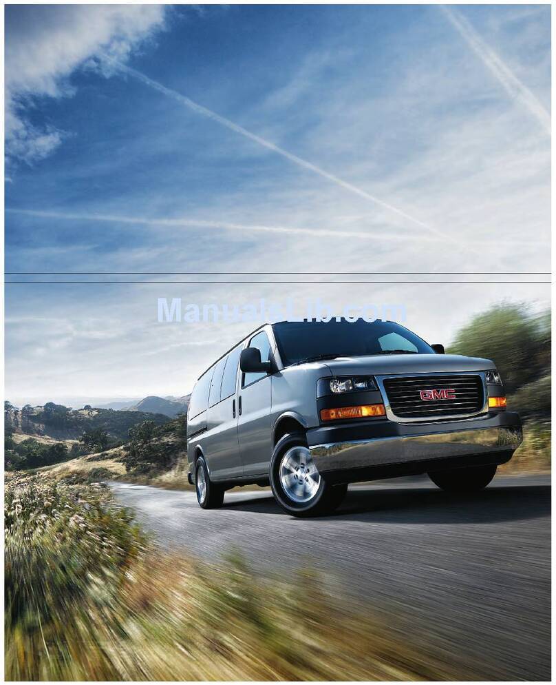 GMC SAVANA - BROCHURE 2010 brochure