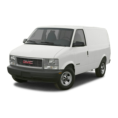 GMC 2004 safari User manual
