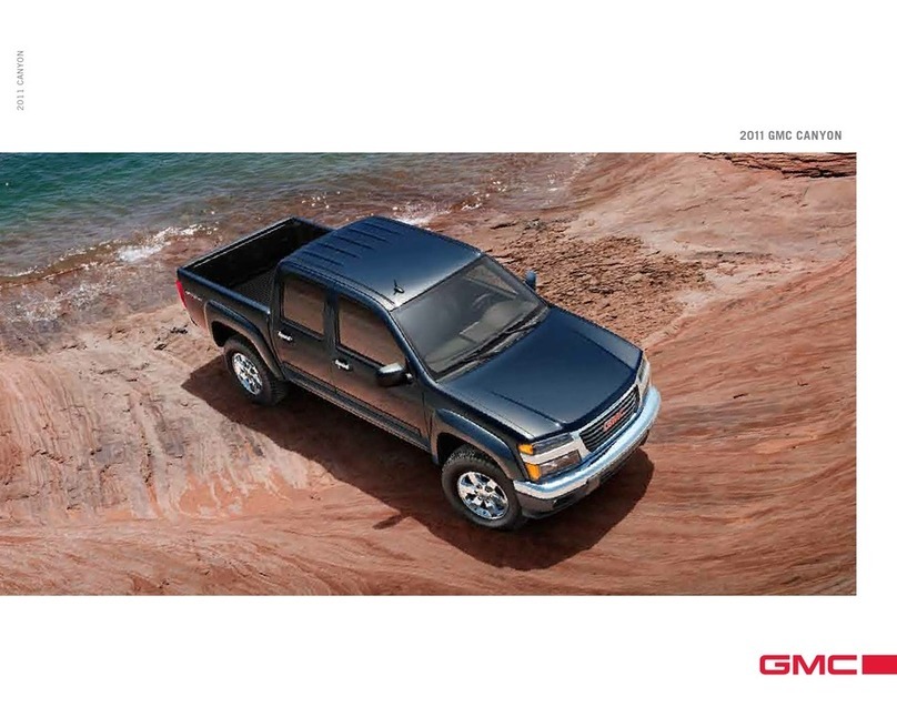 GMC CANYON - BROCHURE 2011 User manual