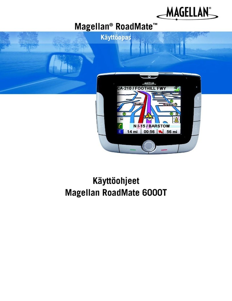 Magellan RoadMate 6000T - Automotive GPS Receiver Käyttöopas