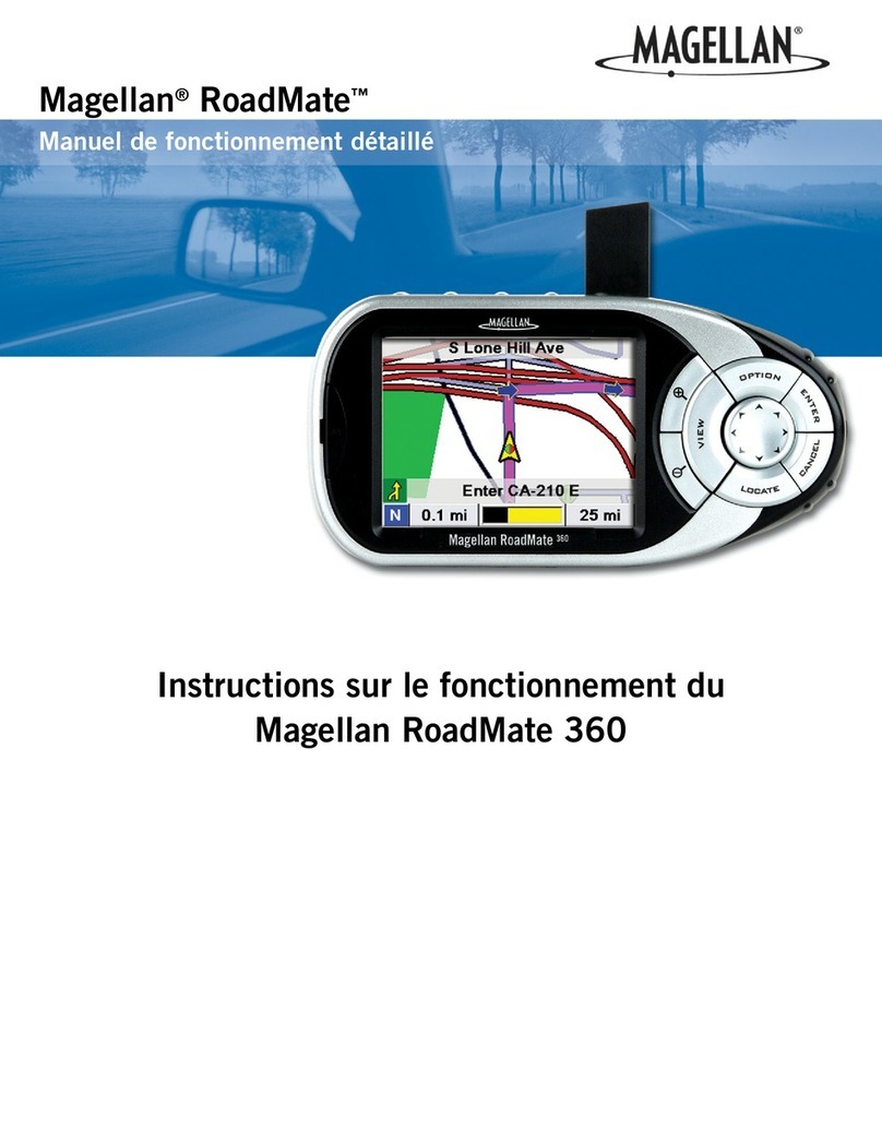 Magellan RoadMate 360 - Automotive GPS Receiver User manual