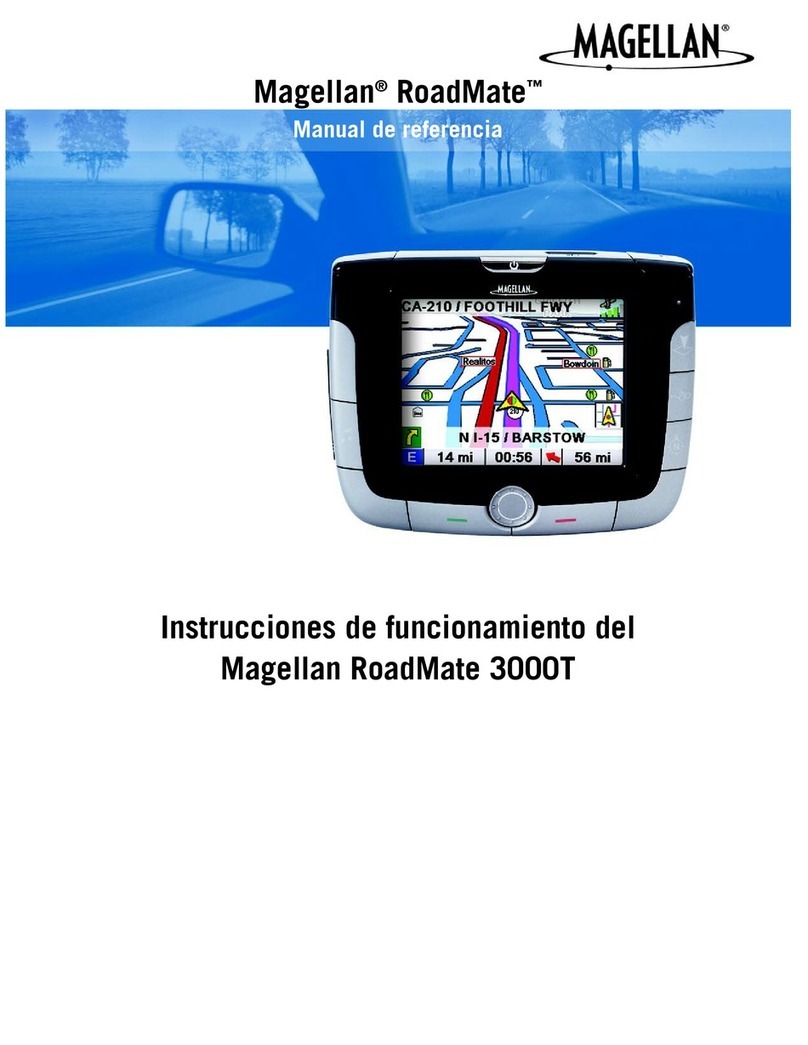 Magellan RoadMate 3000T - Automotive GPS Receiver User manual
