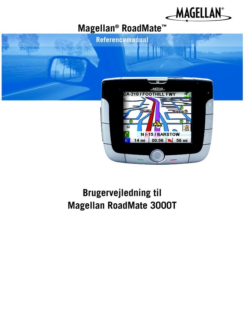 Magellan RoadMate 3000T - Automotive GPS Receiver User manual Magellan RoadMate 3000T - Automotive GPS Receiver User manual