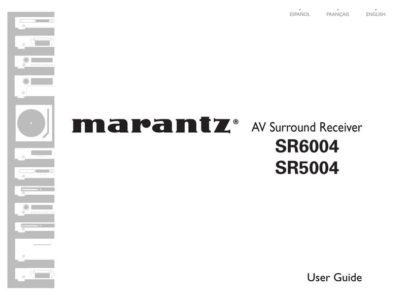 Marantz SR6004 Guía del usuario