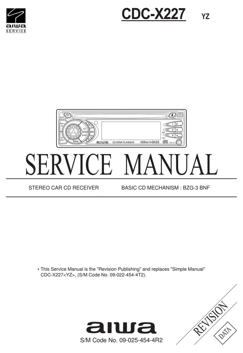 Aiwa CDC-X227 YZ User manual
