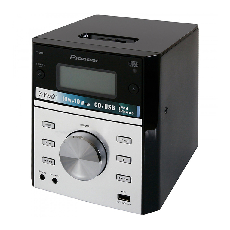 Pioneer X-EM21 owner's manual