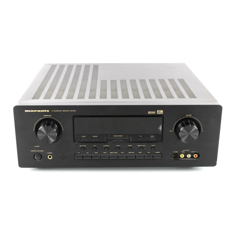 Marantz SR8000 User manual