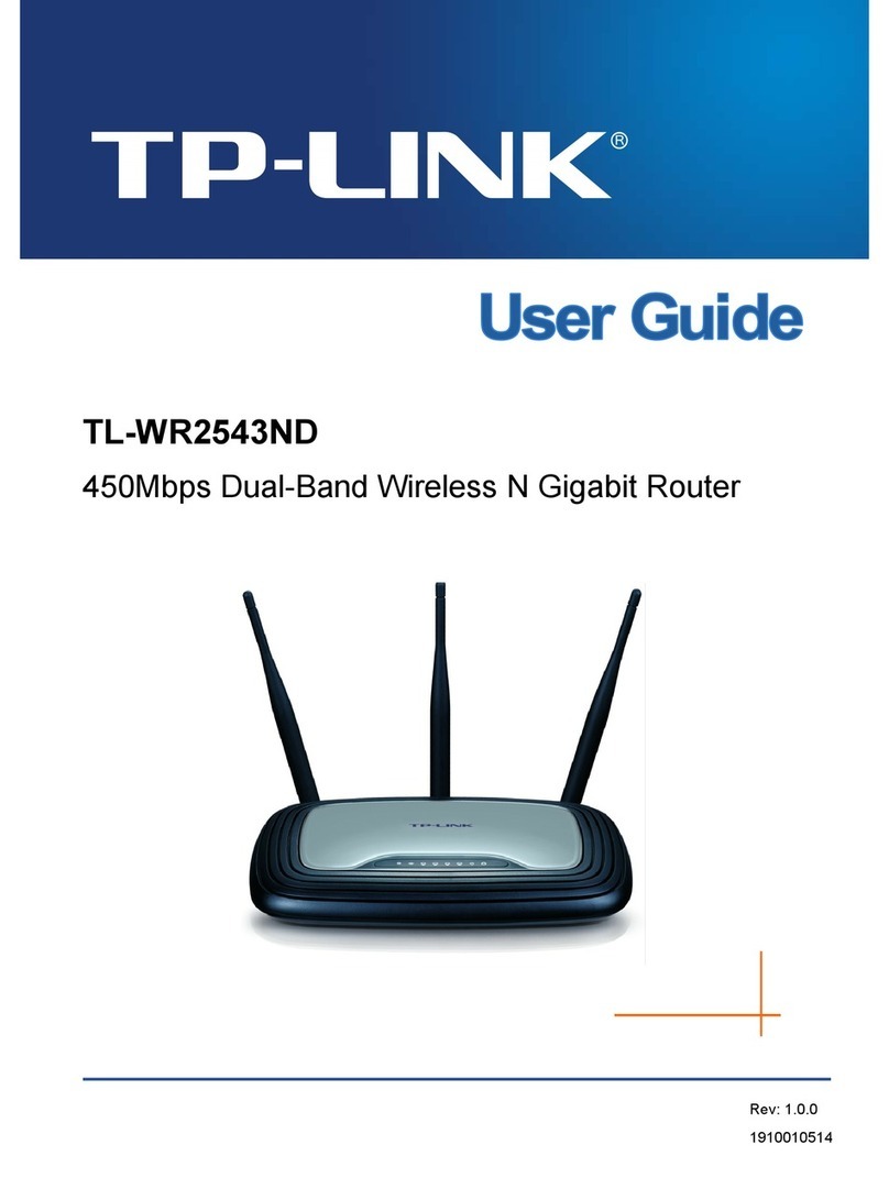TP-Link TL-WR2543ND User manual