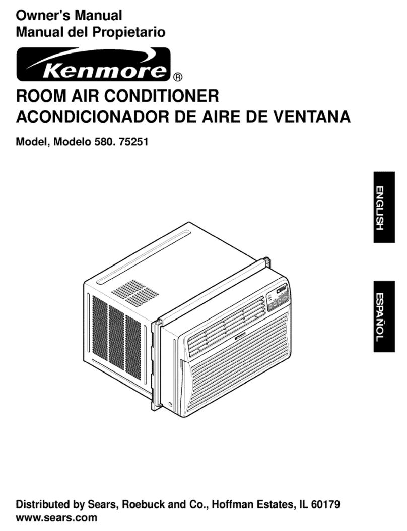 Kenmore 75251 24,500 User manual