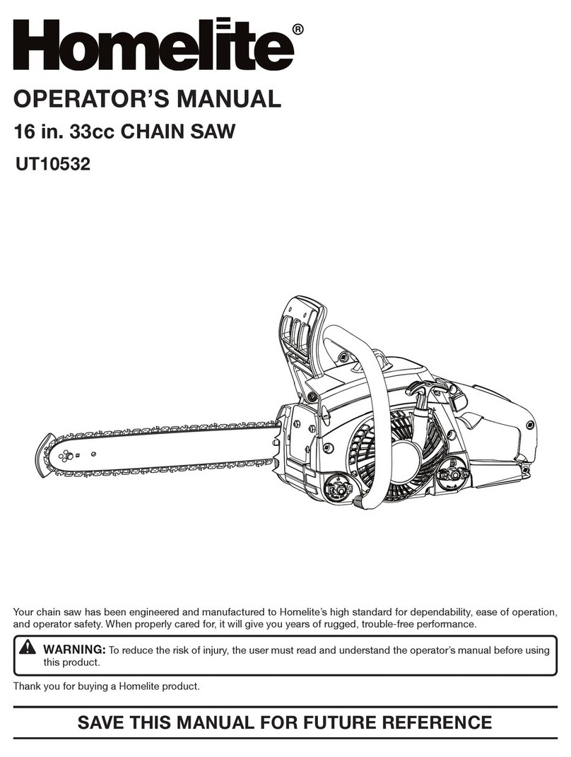 Homelite UT10532 - OPERATORS User manual