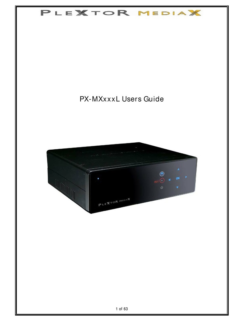 Plextor MEDIAX PX-MXXXL manual