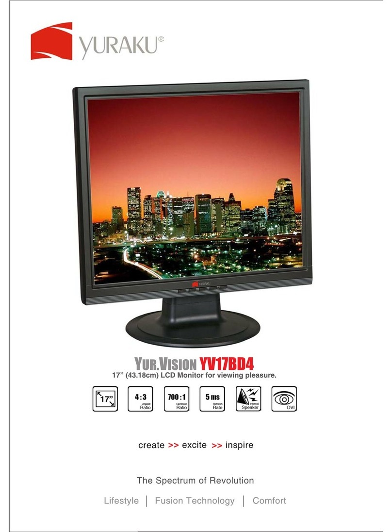 YURAKU YUR.VISION YV17BD4 User manual YURAKU YUR.VISION YV17BD4 User manual